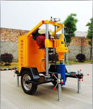 點(diǎn)擊查看詳細(xì)信息<br>標(biāo)題：HZ-20型拖掛式13馬力本田電啟動(dòng)混凝土鉆孔取芯機(jī) 閱讀次數(shù)：2493